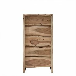 Brandneu 💯 120cm Hohe Baumkanten Kommode Aus Akazie - Necrus 🥰