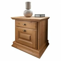 Angebote 👏 2 Schubladen Nachtkommode - Country Style - Vlota 🥰