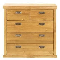 Blitzangebot 🥰 5 Schubladen Holzkommode Mit Metallgriffen - Inhusa 🔔