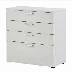 Aktion 😉 80x84x41 Büro Kommode In Lichtgrau - Bowsla 🤩