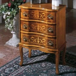 Aktion ⌛ Kompakte Barock Kommode Agosto Mit 3 Schubladen 😀