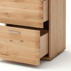 Billig 😍 Massivholz Hochkommode Aus Eiche - Mabasa ❤️ -TRUVISAS STORE massivholz hochkommode aus eiche 118 cm hoch mabasa 05