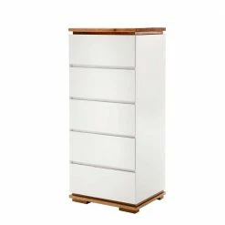 Besorgen ⌛ Moderne Hochkommode In Weiß - Vangels 🧨