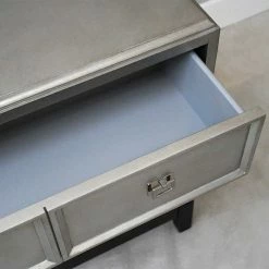 Brandneu 😀 Retro Kommode In Altsilber & Schwarz - Elivazon 🤩 13 Brandneu 😀 Retro Kommode In Altsilber & Schwarz - Elivazon 🤩 -TRUVISAS STORE retro kommode in altsilber schwarz mit drei schubladen elivazon 05